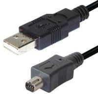 USB-KABEL TYP A-STECKER/MINI-USB-STECKER 2, 0M für NIKON Digitalkamera 4300 COOLPIX4300