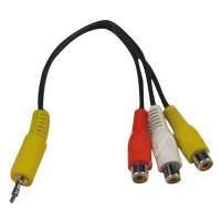 CABLE STEREO TO RCA 15CM R/Y/W PAH für DUAL Monitor DL40F289P4CW 10114491