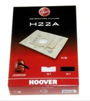H22A MICROPO  PAPIER-STAUBBEUTEL 5 STÜCK für HOOVER Staubsauger SC155 MICROPOWER