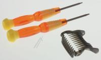 CUTTING GUIDE 0, 4-5MM +  2 UNSCREWERS für BABYLISS Haarschneider E880E