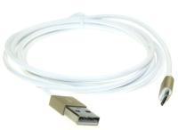 USB2.0 A ST./MICRO USB B ST.,  FAST CHARGING,  WHITE,  1, 8M für LG Computer V900 OPTIMUSPAD