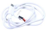 USB DATA CABLE-TYPE-C-5A-WHITE für XIAOMI Handy POCOF1 POCOPHONEF1