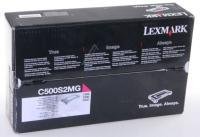 0  LEXMARK TONER MAGENTA C500 1.5K für LEXMARK Drucker / Kopierer 5023 C500