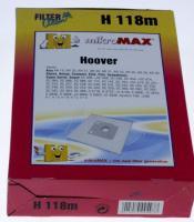 H118M  MICROMAX BEUTEL 4 STÜCK für HOOVER Staubsauger SC188401 ALPINA