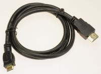 HDMI-A-STECKER / HDMI-C-STECKER (MINI) SCHWARZ,  1, 0M für CANON Camcorder HFG10 LEGRIAHFG10