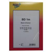 BD1M  MIKROMAX BEUTEL 4 STK für BLACKDECKER Staubsauger VB1600 CLICKGO