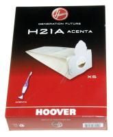 H21A  PAPIER-STAUBBEUTEL 5 STÜCK für HOOVER Staubsauger SCS450E011 ACENTA