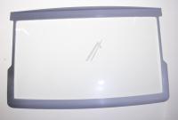 KÜHLSCHRANK GLASPLATTE (MIT WEISSEM RAHMEN) 360 S.W. für HOMEKING Kühlschrank / Gefrierschrank/ Gefriertruhe HFD346X 10613155