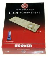 H4 TURBOPOW  PAPIER-STAUBBEUTEL für HOOVER Staubsauger U1220
