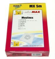MX5M  MICROMAX BEUTEL 3 STÜCK für MOULINEX Staubsauger 1250 POWERCLEAN