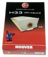 H33  PAPIER-STAUBBEUTEL für HOOVER Staubsauger BDS5125011 WETDRYS5125