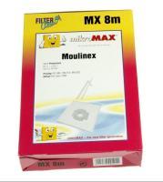 MX8M  MICROMAX BEUTEL 4+ 1 für MOULINEX Staubsauger CL4 POWERCLASS1500