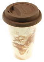 CUP  DOUBLE WALL CERAMIC MUG THE ADVENTURER für BRAUN Wasserkocher WK300WHITE 3221