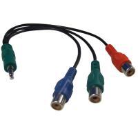 CABLE STEREO TO RCA 15CM R/B/G ROHS für CONTINENTALEDISON Monitor CETVLED32HD3 10072414