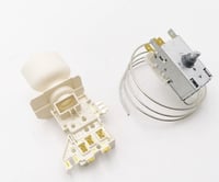 THERMOSTAT INKLUSIVE LAMPENADAPTER für BAUKNECHT Kühlschrank / Gefrierschrank/ Gefriertruhe ARF806