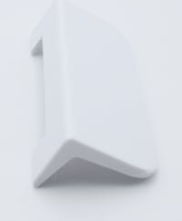 GRIFF GEFRIERKLAPPE / HANDLE OF FREEZER CHAMBER DOOR für OWELCOME Kühlschrank / Gefrierschrank/ Gefriertruhe EKS1660